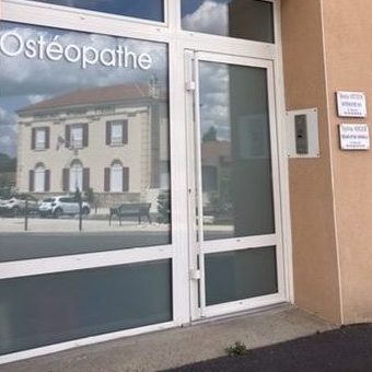 Façade cabinet d’ostéopathe de Seyssuel - 38200 - Vienne - Nord-Isère